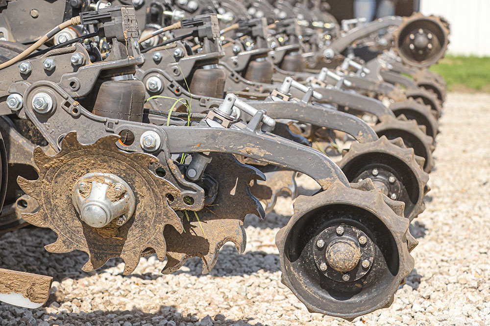 Precision planting FurrowForce lezáróegység